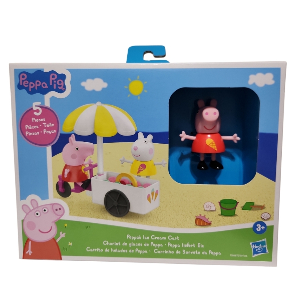 Peppa Pig Ice Cream Cart 5-Piece Playset